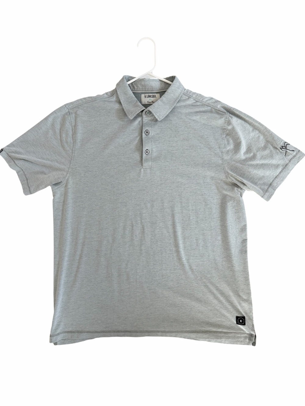 Linksoul Men's Tempus Fugit Performance Polo